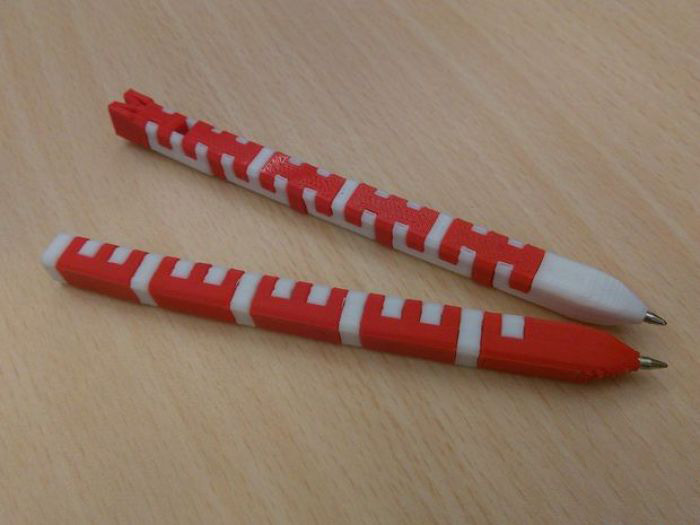 3D打印拼图笔3d打印模型 免费下载