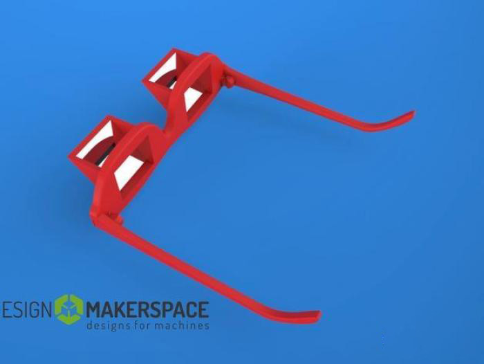 懒人眼镜3d打印模型 免费下载