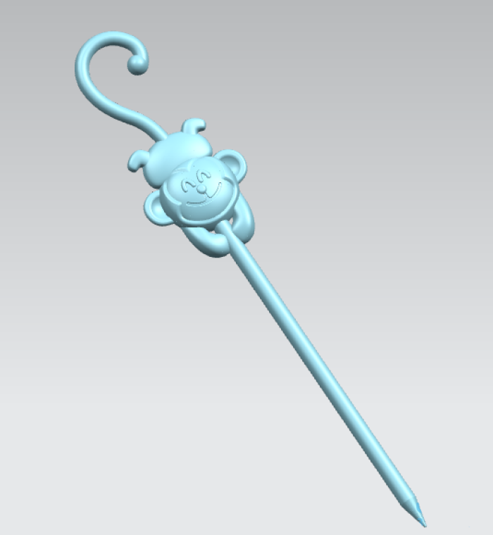 小猴挂件3d打印模型 免费下载