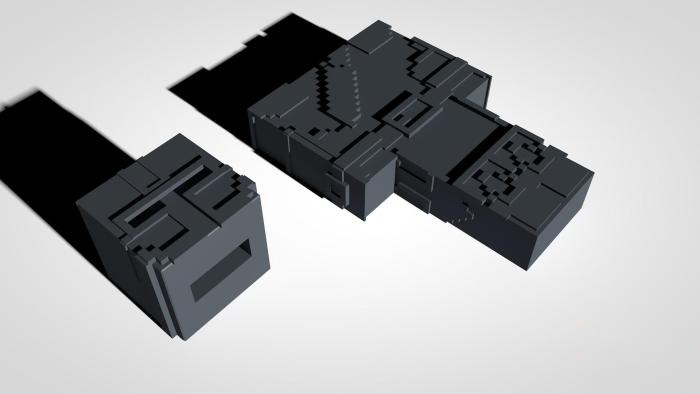 MCskinU盘3d打印模型 免费下载