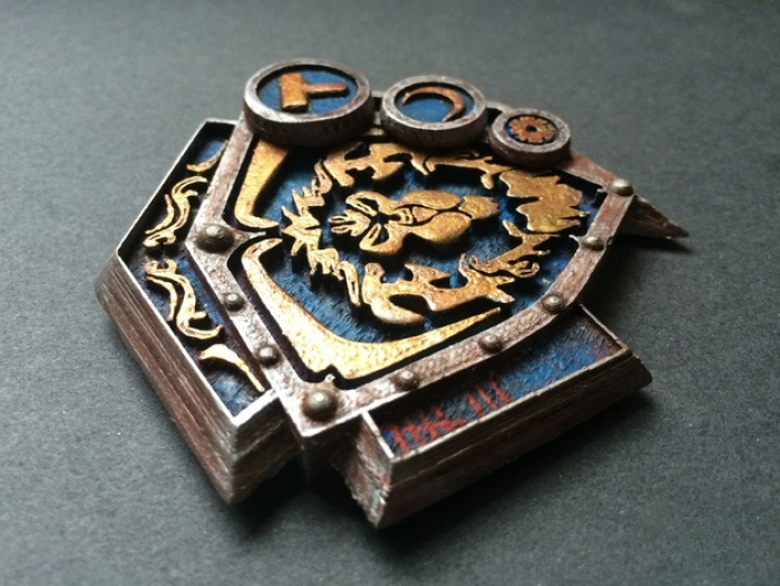 元帅护盾3d打印模型 免费下载