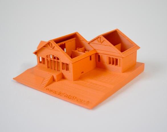 加拿大房子3d打印模型 免费下载