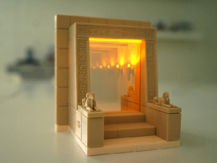 3D打印的无限空间门3d打印模型 免费下载