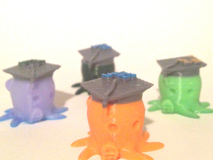 章鱼博士3d打印模型 免费下载