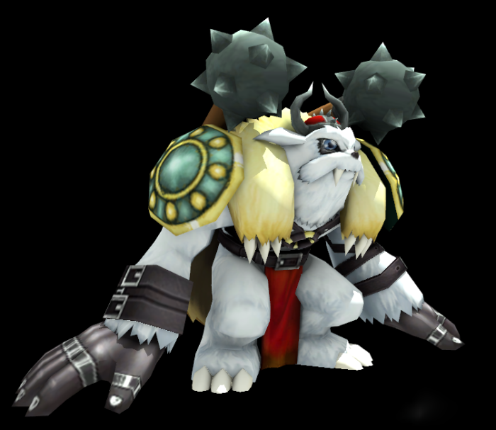 数码宝贝—维京兽3d打印模型 免费下载