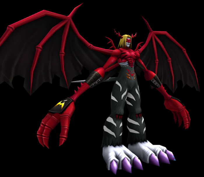 数码宝贝—吸血魔兽3d打印模型 免费下载