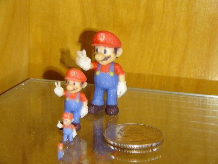 马里奥玩具3d打印模型 免费下载