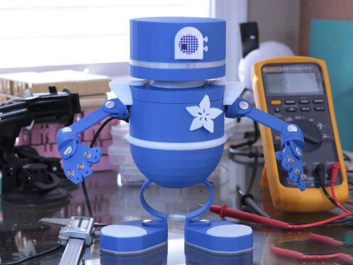 组装ROB机器人3d打印模型 免费下载