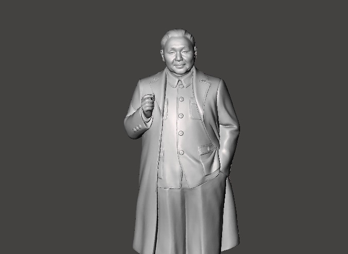 邓小平3d打印模型 免费下载