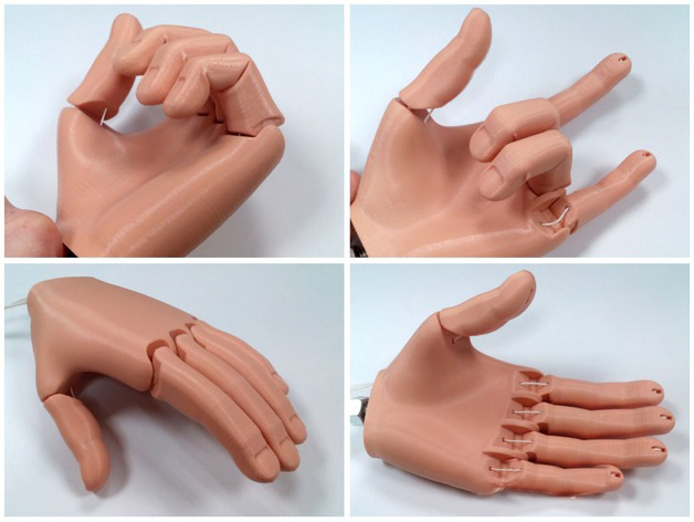 仿真假肢3d打印模型 免费下载