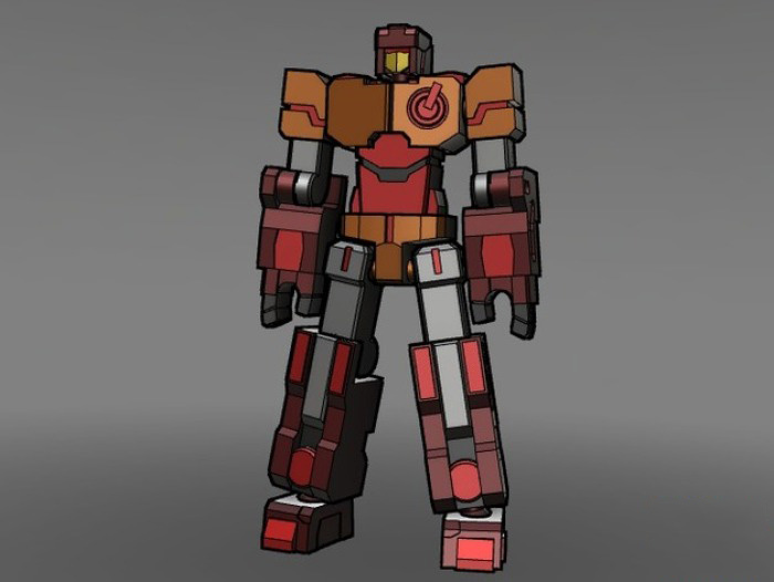 拼装金刚3d打印模型 免费下载