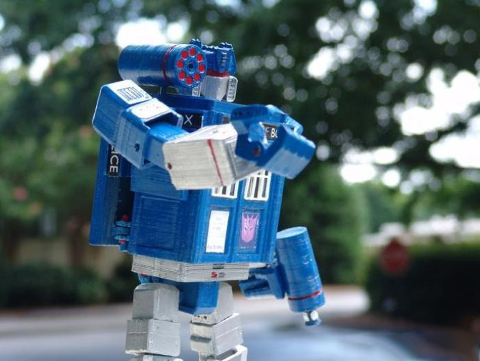 可以变成房屋的机器人3d打印模型 免费下载