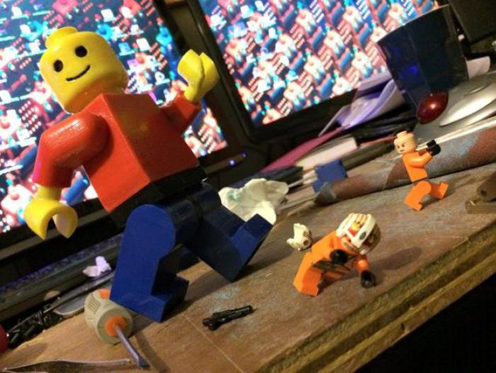 乐高小人3d打印模型 免费下载