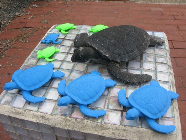 乌龟3d打印模型 免费下载