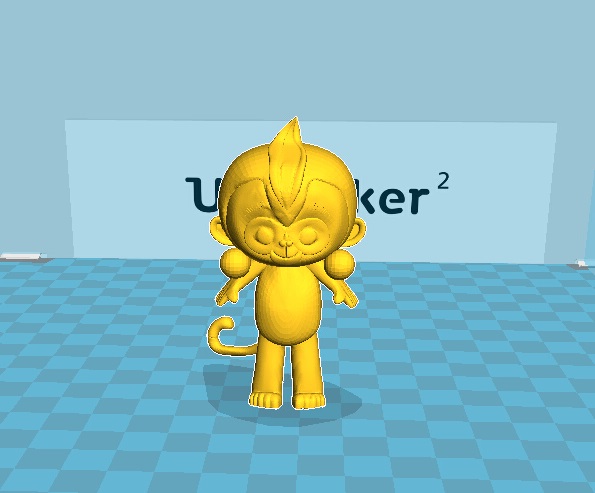 猴年吉祥物：康康3d打印模型 免费下载