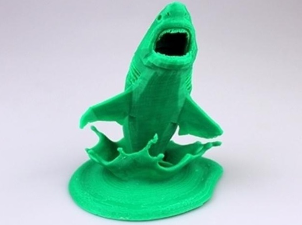 大白鲨3d打印模型 免费下载