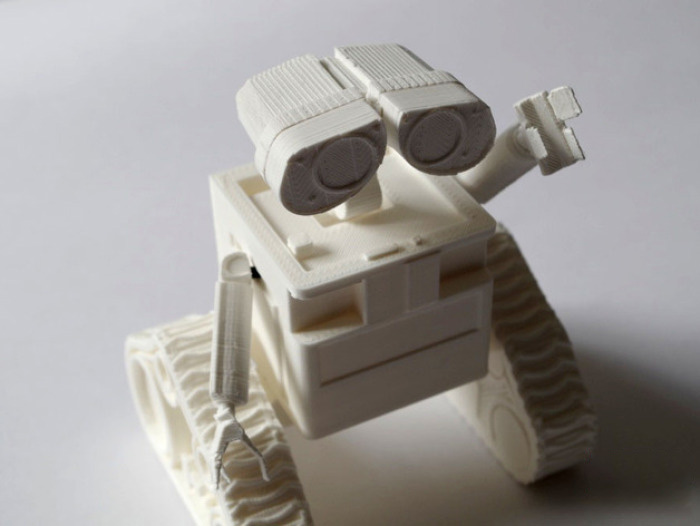3D打印的瓦力机器人3d打印模型 免费下载