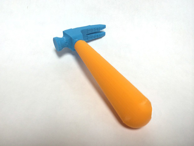 玩具锤3d打印模型 免费下载