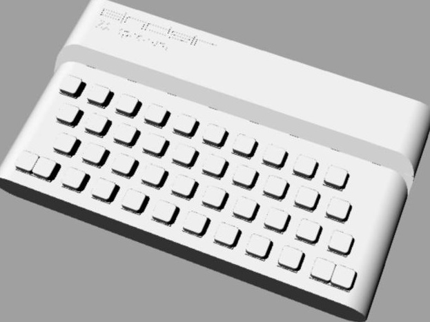 键盘模块设计3d打印模型 免费下载