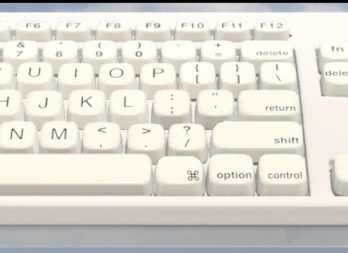 键盘设计3d打印模型 免费下载