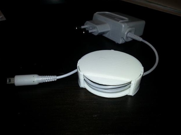 电缆收纳卷筒3d打印模型 免费下载