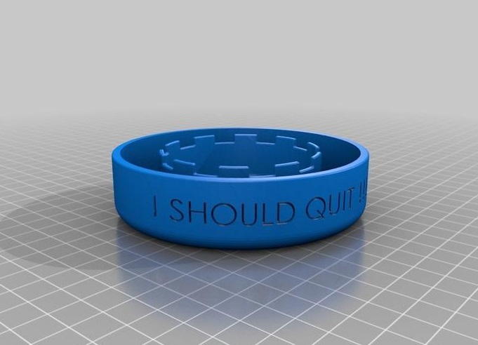 烟灰缸3d打印模型 免费下载