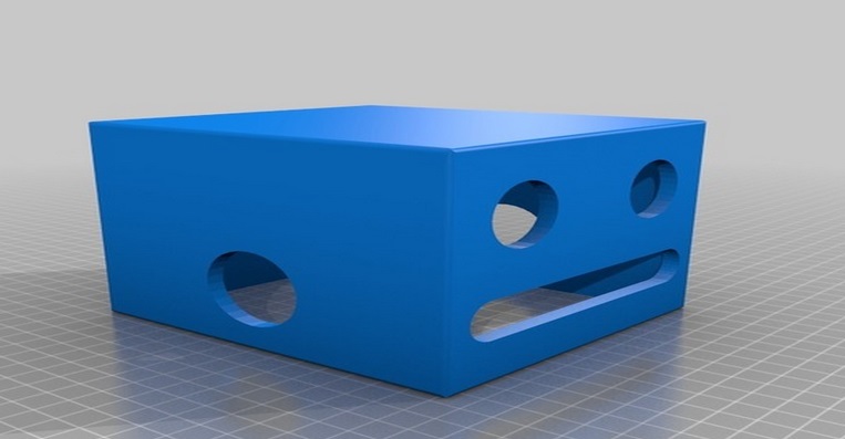 纸巾盒3d打印模型 免费下载