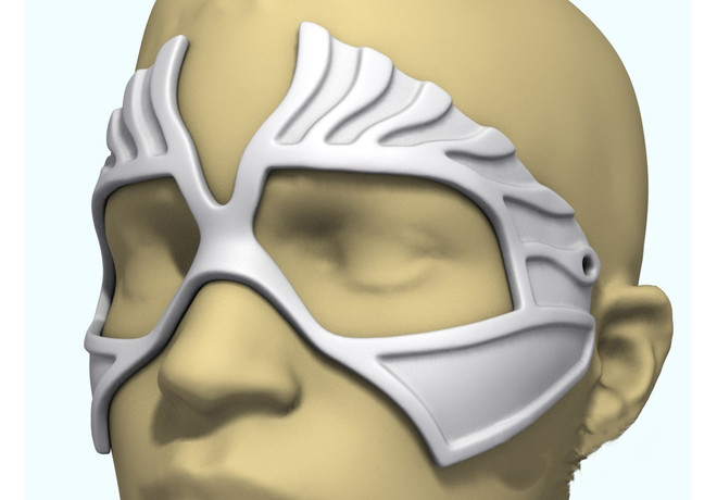 老鹰面具3d打印模型 免费下载