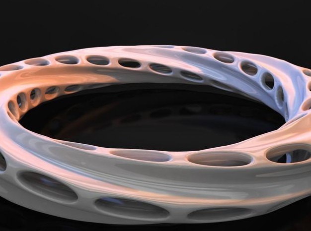 虫洞艺术3d打印模型 免费下载