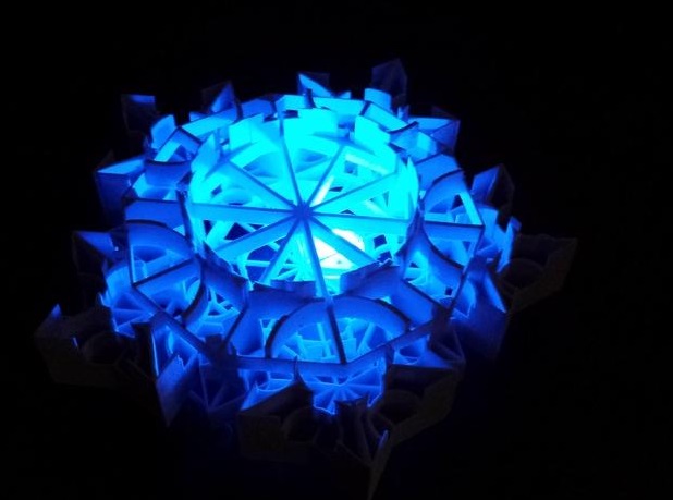 最新花笼艺术模型3d打印模型 免费下载