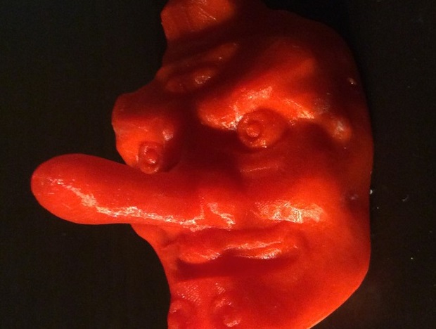 天狗面具3d打印模型 免费下载