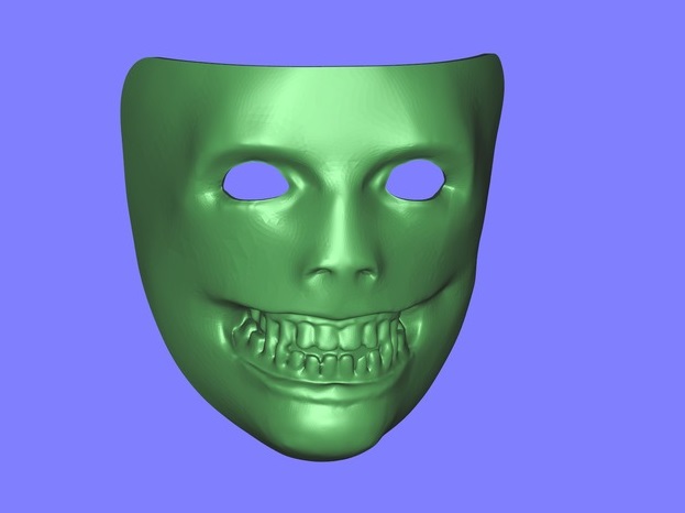 杰夫的杀手面具3d打印模型 免费下载