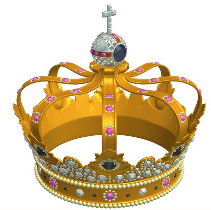 皇冠3d打印模型 免费下载