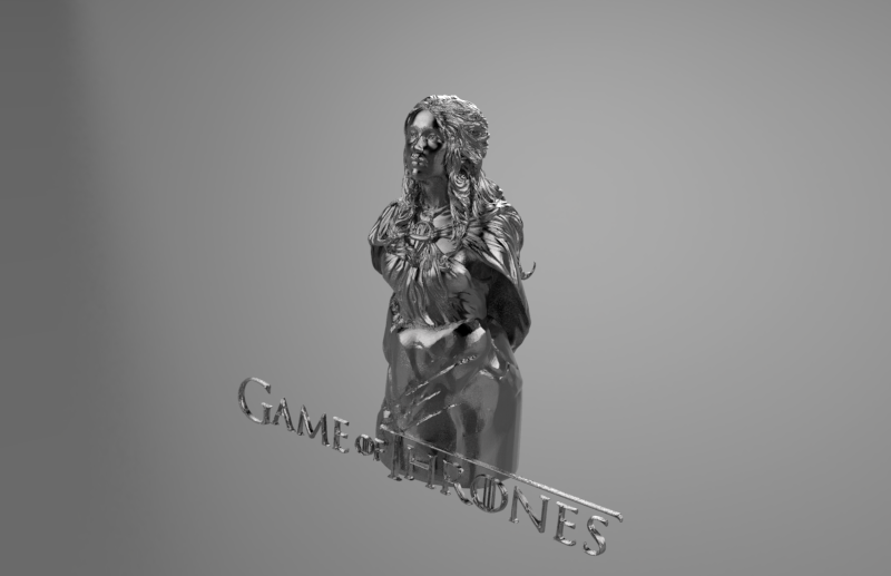 女性半身像3d打印模型 免费下载