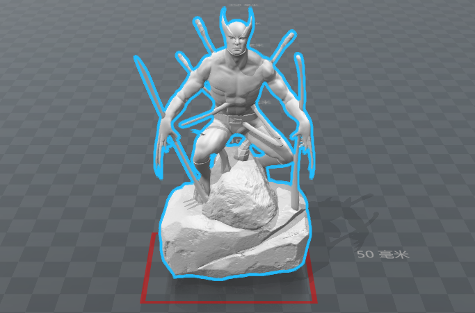 蝙蝠侠3d打印模型 免费下载