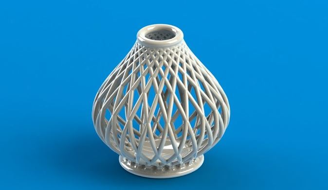 花瓶3d打印模型 免费下载