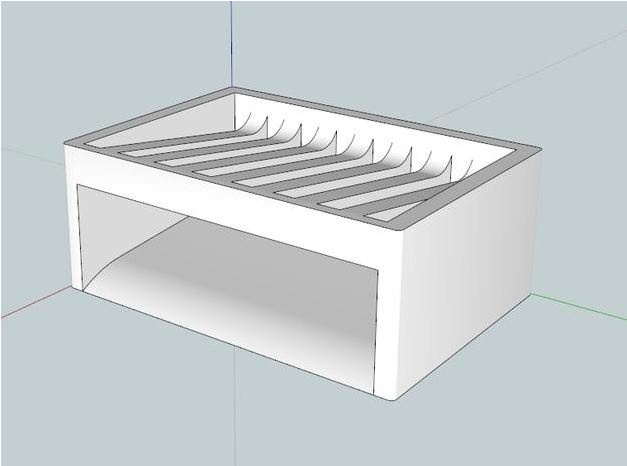 肥皂架3d打印模型 免费下载