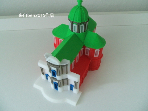 大教堂3d打印模型 免费下载