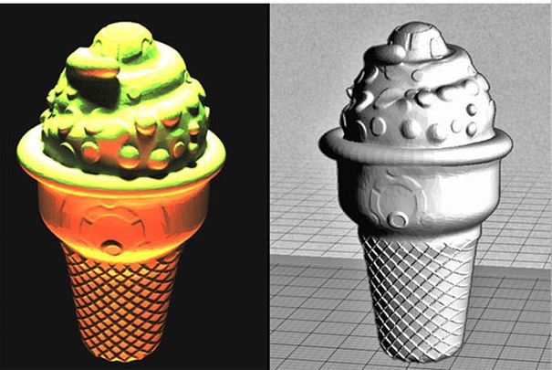 冰淇淋3d打印模型 免费下载