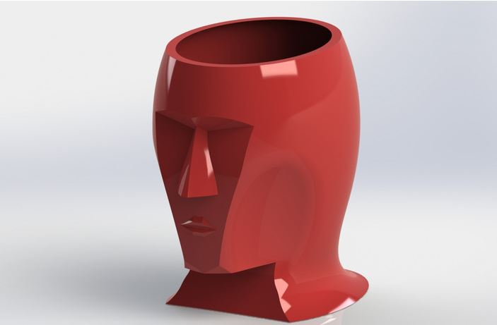 花瓶3d打印模型 免费下载